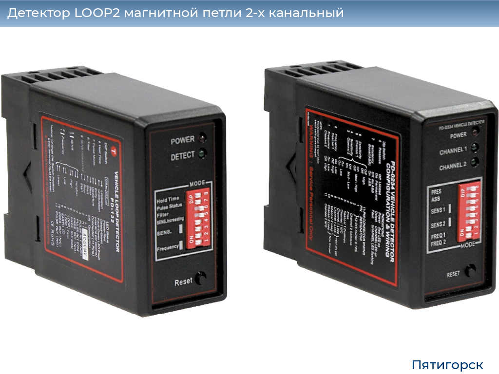 Детектор LOOP2 магнитной петли 2-x канальный, www.pyatigorsk.doorhan.ru