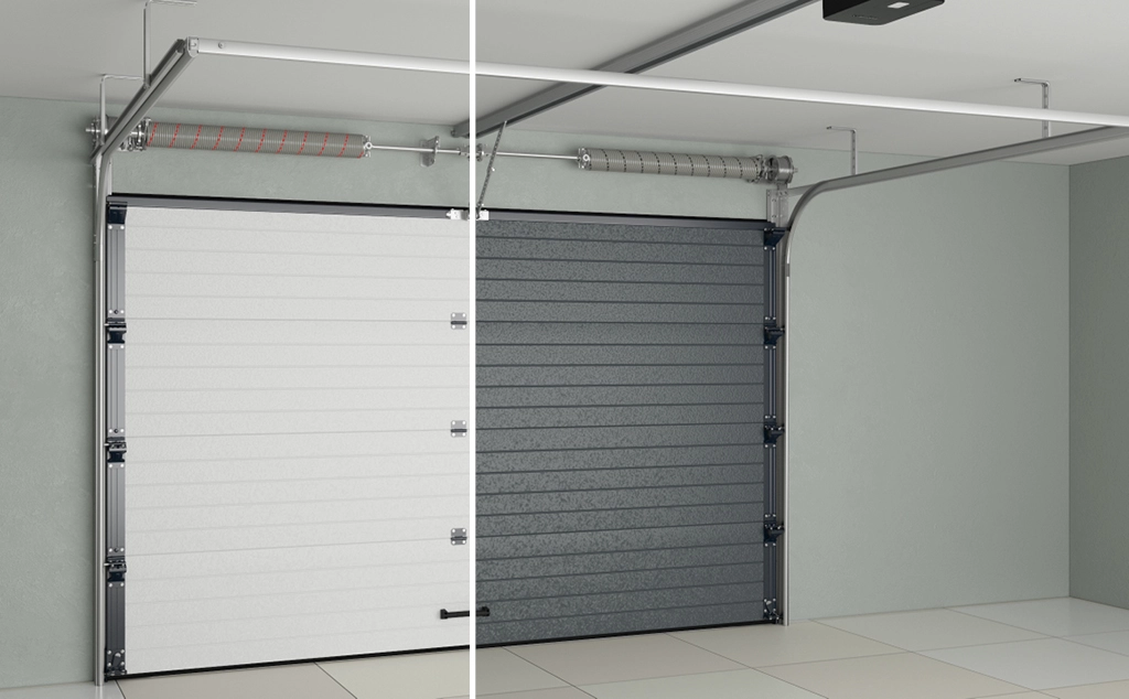 Опция black edition (черное исполнение). В опцию входит комплектация окрашенная в черный цвет: боковые крышки, боковые роликовые опоры, верхние роликовые опоры, внутренние петли, концевые алюминиевые профили(если они есть), усиливающие дельта-профили полотна(если они есть), дельта-профили калитки(если они есть), кронштейны крепления дельта-профиля калитки.